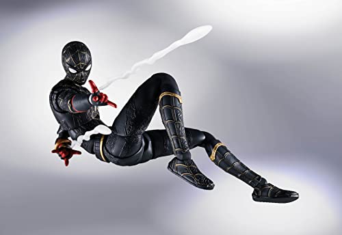 TAMASHII NATIONS - Spider-Man: Now Way Home - Spider-Man (Black & Gold Suit), Bandai Spirits S.H.Figuarts