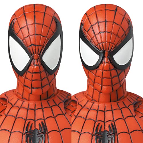 メディコム・トイ(MEDICOM TOY) MAFEX No.185 Spider-Man Spider-Man (Classic Costume Ver.) Total Height Approx. 6.1 inches (155 mm), Non-Scale, Pre-Painted Action Figure