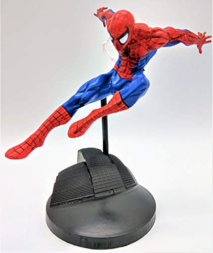 Amazing Flying Spiderman Action Figure with Web Shooter/Spider-Man into The Spiderverse Action Figure (Comes with a Stand)