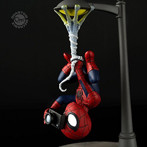 Quantum Mechanix Spider-Man Spider Cam Q-Fig Diorama, Multi-Colored, 5"