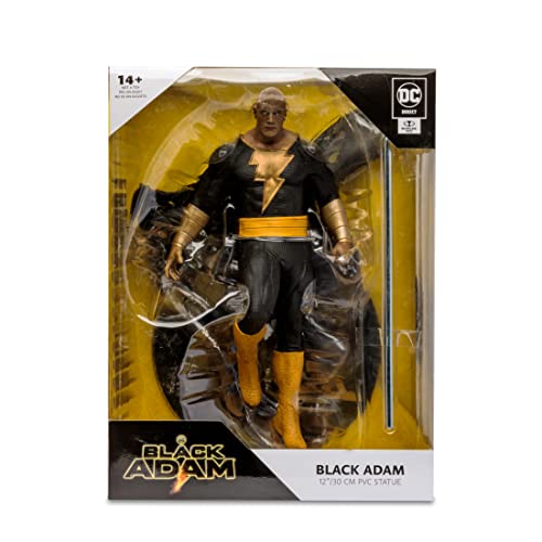 McFarlane Toys DC Direct - Black Adam Movie - Black Adam 12" PVC Statue by Jim Lee