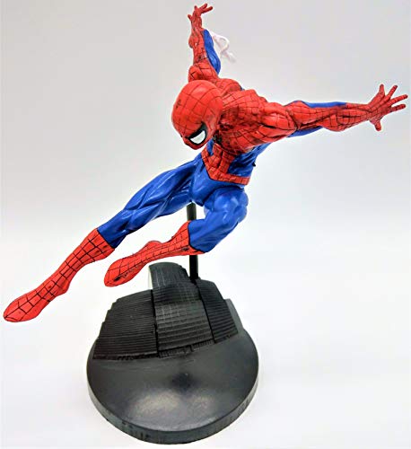 Amazing Flying Spiderman Action Figure with Web Shooter/Spider-Man into The Spiderverse Action Figure (Comes with a Stand)
