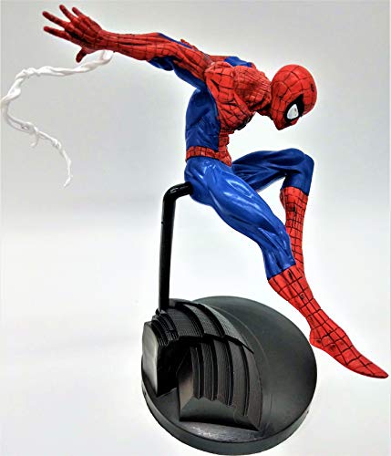 Amazing Flying Spiderman Action Figure with Web Shooter/Spider-Man into The Spiderverse Action Figure (Comes with a Stand)