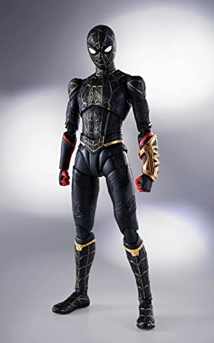 TAMASHII NATIONS - Spider-Man: Now Way Home - Spider-Man (Black & Gold Suit), Bandai Spirits S.H.Figuarts