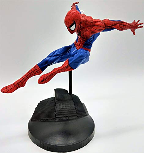 Amazing Flying Spiderman Action Figure with Web Shooter/Spider-Man into The Spiderverse Action Figure (Comes with a Stand)