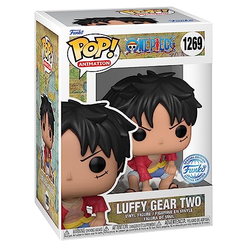 Funko POP! Animation One Piece Luffy Gear Two - Special Edition Multicolor Exclusive Vinyl Figure #1269 - Common No Chase