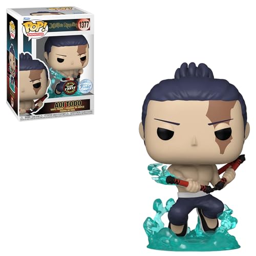 Funko Pop! Animation: Jujutsu Kaisen - Aoi Todo Glow Chase Special Edition Multicolor Exclusive Vinyl Figure #1377