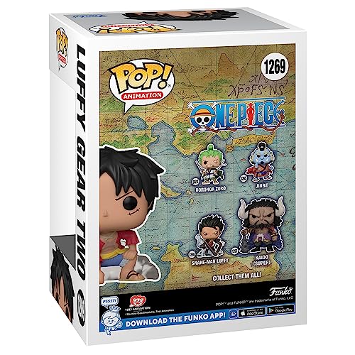Funko POP! Animation One Piece Luffy Gear Two - Special Edition Multicolor Exclusive Vinyl Figure #1269 - Common No Chase