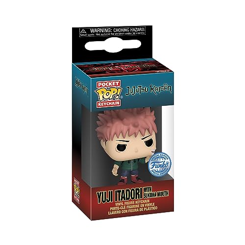 Funko POP! Keychain: JJK - Yuji Itadori - (Sukuna Mth) - Jujutsu Kaisen Novelty Keyring - Collectable Mini Figure - Stocking Filler - Gift Idea - Official Merchandise - Anime Fans - Backpack Decor