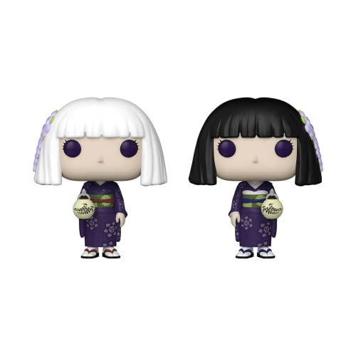 Funko Pop! Animation: Demon Slayer - Final Selection Guides, Kanata and Kiriya Glow in The Dark (2-Pack), Amazon Exclusive