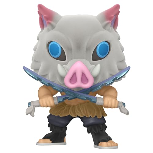 Funko Pop! Animation: Demon Slayer - Inosuke Hashibira Flocked Special Edition Multicolor Exclusive #870