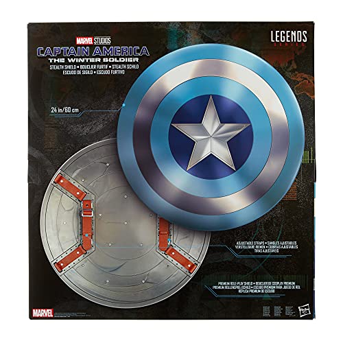 Marvel Legends Series Captain America: The Winter Soldier Stealth Shield -Adult Fan -Costume and Collectible, Ages 14 and Up