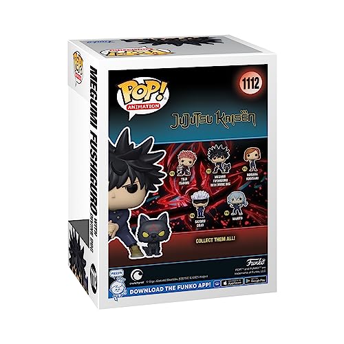 Funko Pop! & Buddy: Jujutsu Kaisen - Megumi with Dogs, Multicolor, 61360