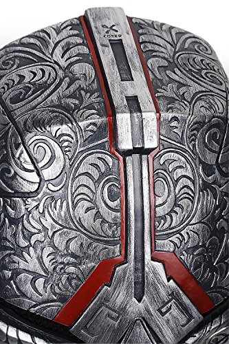 Xcoser Sith Acolyte Mask Helmet Costume Props for Adult Halloween Cosplay Updated