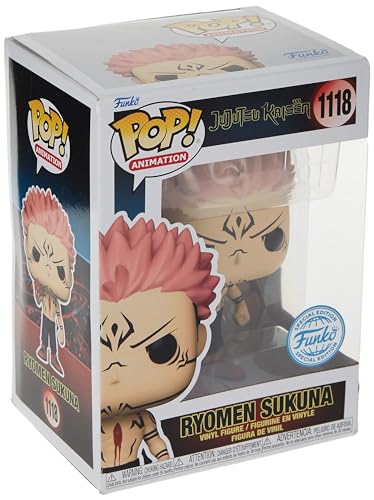 Funko Jujutsu Kaisen POP & Buddy! Animation Vinyl Figurine Sukuna w/Heart 9 cm