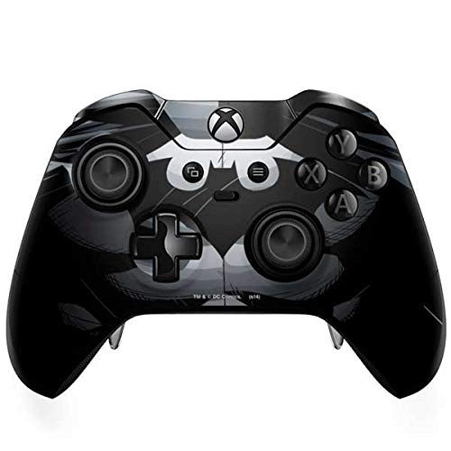 Skinit Decal Gaming Skin Compatible with Xbox One Elite Controller - Officially Licensed Warner Bros Batman Chest Design