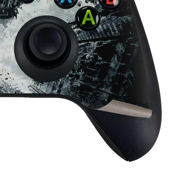 Skinit Decal Gaming Skin Compatible with Xbox Series X Bundle - Officially Licensed DC Comics Batman Dark Knight Rises Poster Design