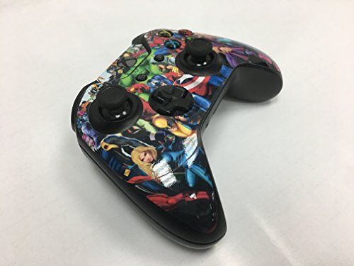 2 x Superhero Full Skin Wrap for Xbox One Controller Vinyl Sticker