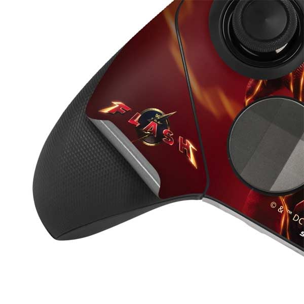 Skinit Decal Gaming Skin Compatible with Xbox Elite Wireless Controller Series 2 - Officially Licensed DC Comics The Flash Movie: The Fastest Man Alive Design