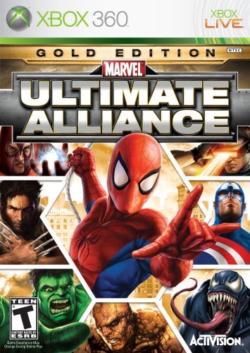 Marvel Ultimate Alliance Gold Edition -Xbox 360 (Renewed)