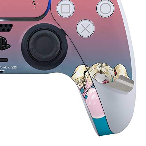 Skinit Decal Gaming Skin Compatible with PS5 Bundle - Officially Licensed DC Comics Harley Quinn Mad Love Design