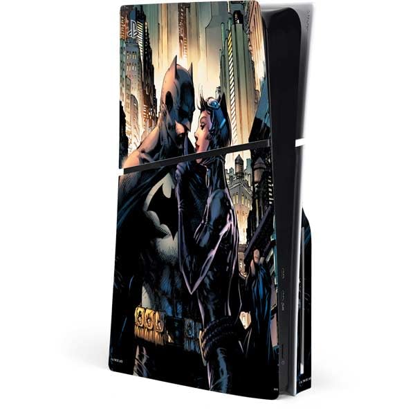 Skinit Decal Gaming Skin Compatible with PS5 Slim Disk Console - Officially Licensed DC Comics Batman Hush 15th Anniversary Deluxe Edition Cover by Jim Lee Design