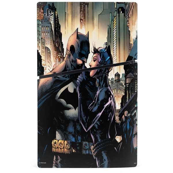 Skinit Decal Gaming Skin Compatible with PS5 Slim Disk Console - Officially Licensed DC Comics Batman Hush 15th Anniversary Deluxe Edition Cover by Jim Lee Design