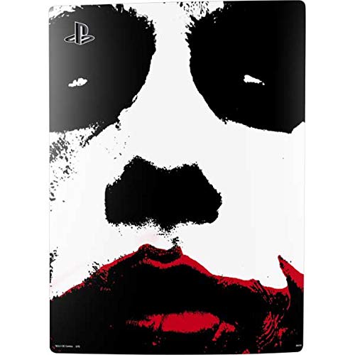 Skinit Decal Gaming Skin Compatible with PS5 Bundle - Officially Licensed DC Comics The Joker Dark Knight Poster Art Design