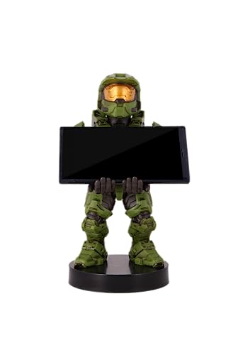 Cable Guys - Halo Figures Master Chief Infinite Gaming Accessories Holder & Phone Holder for Most Controller (Xbox, Play Station, Nintendo Switch)