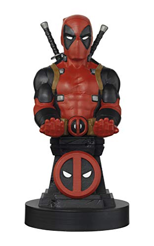 Exquisite Gaming: Star Wars Stormtrooper and Marvel Deadpool - Original Mobile Phone, Gaming Controller Holders and Device Stands, Cable Guys, Licensed Figures