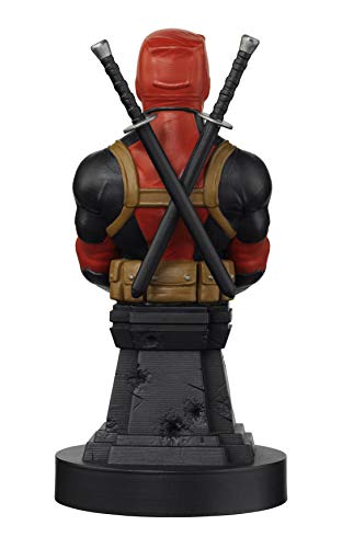 Exquisite Gaming: Star Wars Stormtrooper and Marvel Deadpool - Original Mobile Phone, Gaming Controller Holders and Device Stands, Cable Guys, Licensed Figures