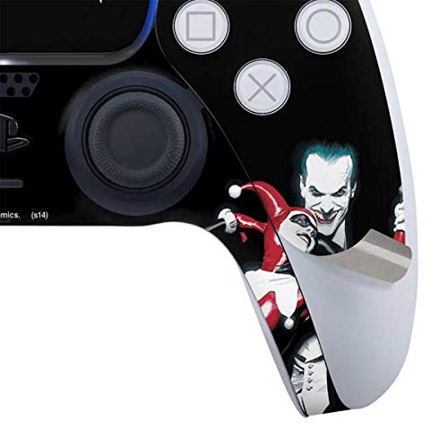 Skinit Decal Gaming Skin Compatible with PS5 Bundle - Officially Licensed DC Comics The Joker Batman: Harley Quinn Cover #1 Art by Alex Ross. Piece Also Known as Tango with Evil Design