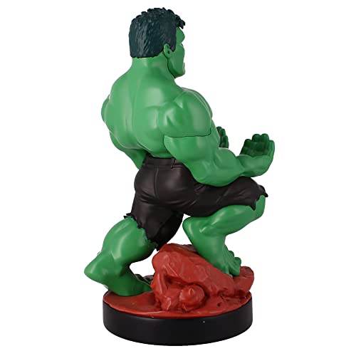 Exquisite Gaming Cable Guys: Marvel Avengers Hulk Phone Stand & Controller Holder - Officially Licenced Figure
