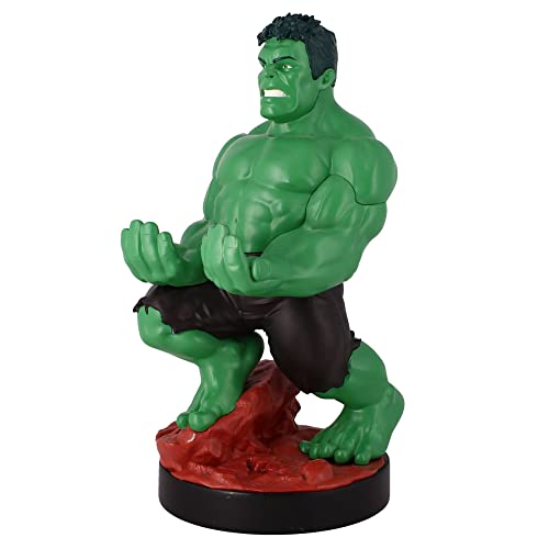 Exquisite Gaming Cable Guys: Marvel Avengers Hulk Phone Stand & Controller Holder - Officially Licenced Figure