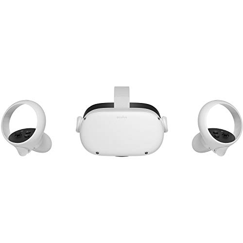 Oculus Newest Quest 2 VR Headset 256GB Holiday Set - Advanced All-in-One Virtual Reality Headset Cover Set, White