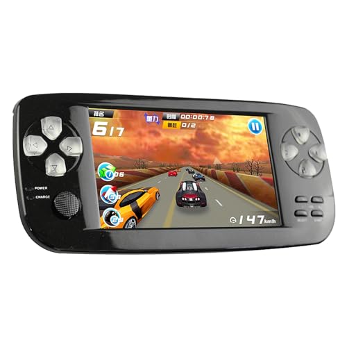 Handheld Game Console, Retro Game Console 3 Inch HD Screen 3000 Classic Game Console ,Portable Video Game Great Gift for Kids (Black)