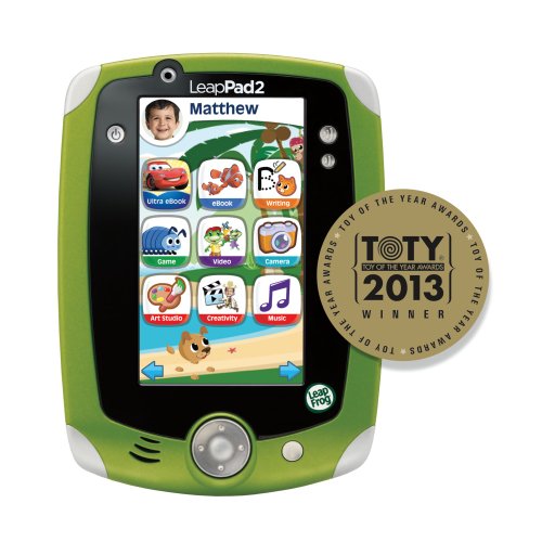 LeapFrog LeapPad2 Explorer Kids' Learning Tablet, Green