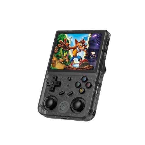 XP-lode RG353VS Retro Video Handheld Game Console Linux System, 3.5 Inches IPS Screen 64G TF Card Preload 4450 Classic Games RK3566 64bit Gaming Console Compatible with Bluetooth 4.2 and WiFi