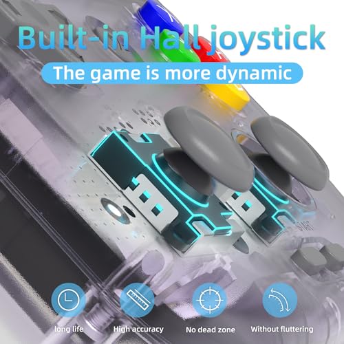 RG405V Retro Video Handheld Game Console Android 12 System 4’’ IPS Touch Screen Game Player Built-in 128G TF Card 3154 Classic Games 5500 mAh Battery Compatible with Bluetooth and WiFi