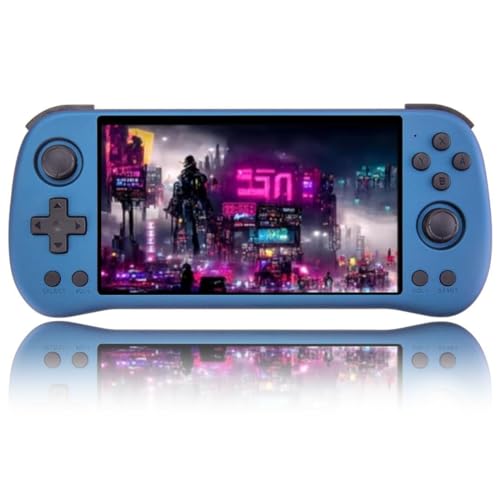 X55 Retro Arcade Handheld Game Console Built-in 30,000 Games, 5.5-Inch IPS Screen RK3566 CPU , Nostalgic Arcade Video Gaming Machines for Kids Adults -16G+256G