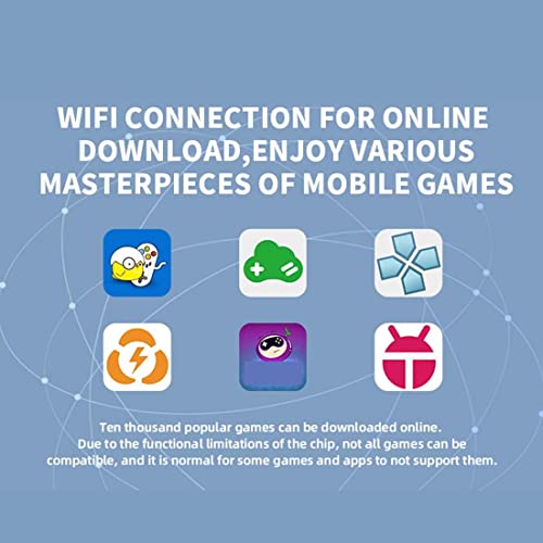 Powkiddy X28 Handheld Retro Gaming Console, 4G+64G 5.5 Inch T618 Portable Arcade Video Game Console for Kids Adults, Support WiFi & Bluetooth Game Battle, 5000mAh