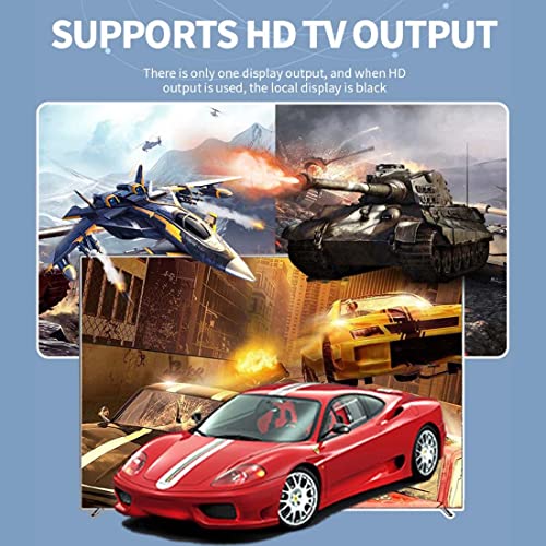 Powkiddy X28 Handheld Retro Gaming Console, 4G+64G 5.5 Inch T618 Portable Arcade Video Game Console for Kids Adults, Support WiFi & Bluetooth Game Battle, 5000mAh