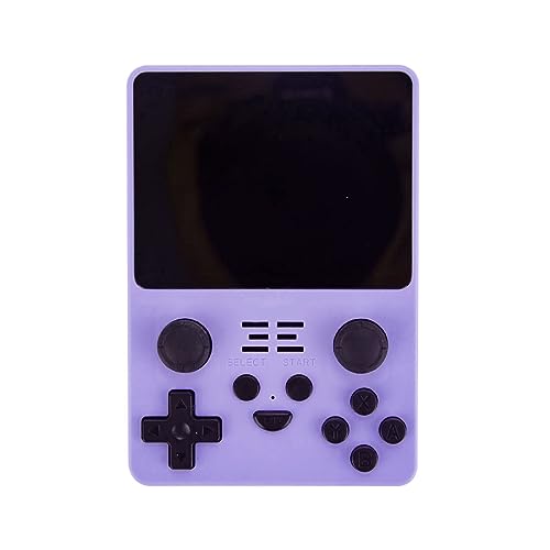 Purple Powkiddy RGB20S Handheld Game Console Custom-Made Model (128G 20000 Games)