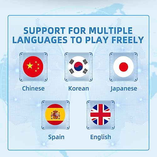 X55 Retro Arcade Handheld Game Console Built-in 30,000 Games, 5.5-Inch IPS Screen RK3566 CPU , Nostalgic Arcade Video Gaming Machines for Kids Adults -16G+256G