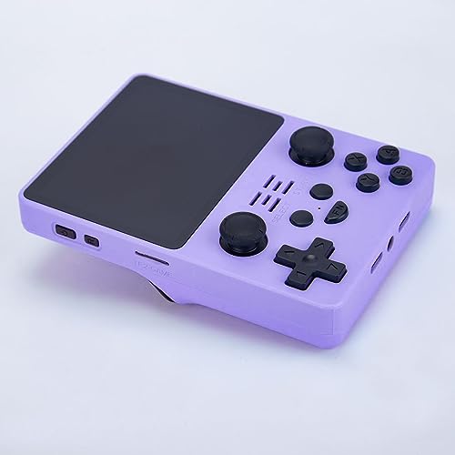 Purple Powkiddy RGB20S Handheld Game Console Custom-Made Model (128G 20000 Games)