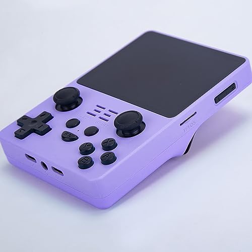 Purple Powkiddy RGB20S Handheld Game Console Custom-Made Model (128G 20000 Games)