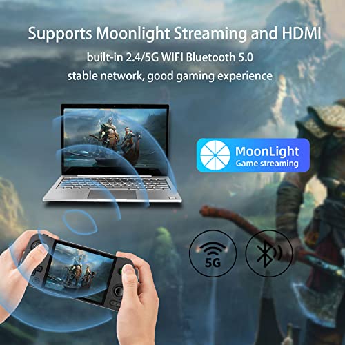 RG405M Retro Handheld Game Aluminum Alloy, Android 12 Built-in 128G TF Card 3172 Games,4 inch IPS Touch Screen with Game Front-end,RG405M Supports OTA Wireless Upgrade