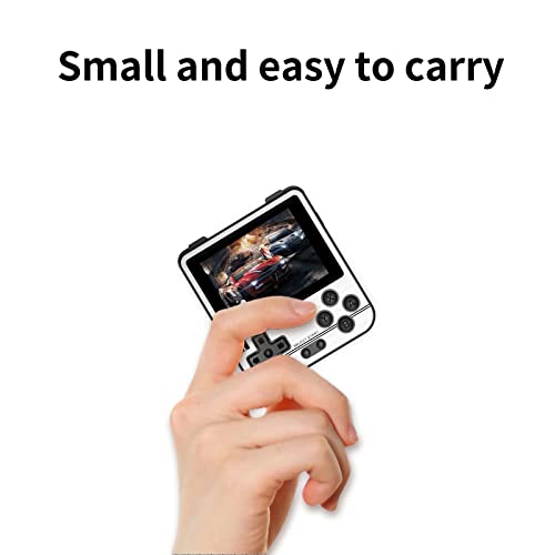 Haihuang RG280V Handheld Video Game with 64G TF Pre-Installed 5000 Classic Games Handheld Game Console 7 Hours Duration Silver