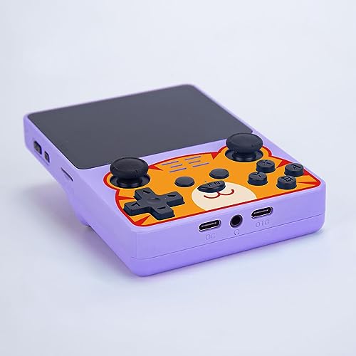 Purple Powkiddy RGB20S Handheld Game Console Custom-Made Model (128G 20000 Games)