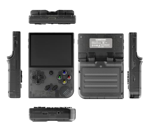 New RG35XX Plus Retro Handheld Game Console - Upgraded Chip - Linux System - 3.5 Inch IPS Screen - Built-in 64G TF Card 5515 Games - 3300mAh Battery - Support HDMI TV Output 5G WiFi Bluetooth 4.2